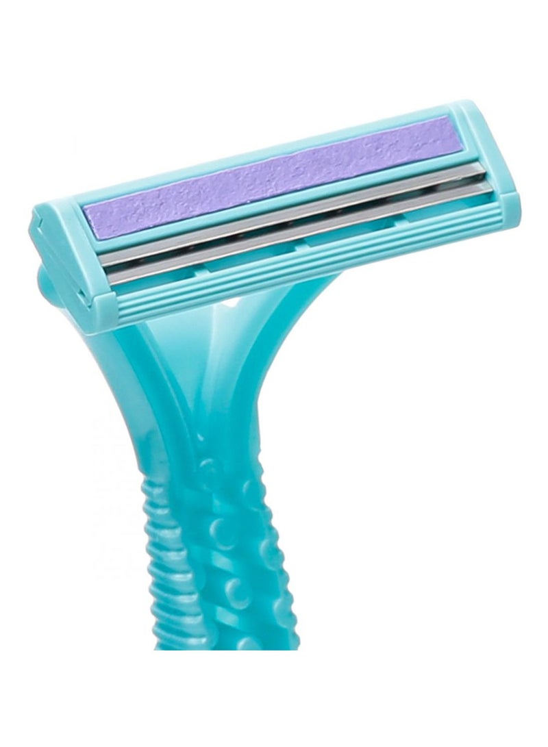 Venus Gillette Simply 2 Disposable Razor 4+2 Free 6 Count - Image 3