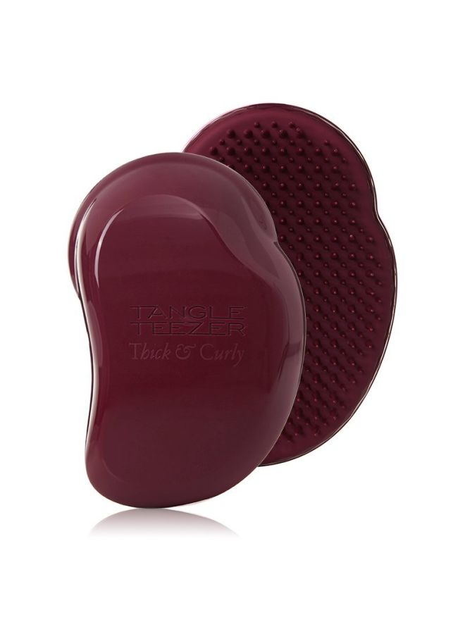 TANGLE TEEZER Detangling Hair Brush - Thick And Curly Dark Red 84grams - Image 2