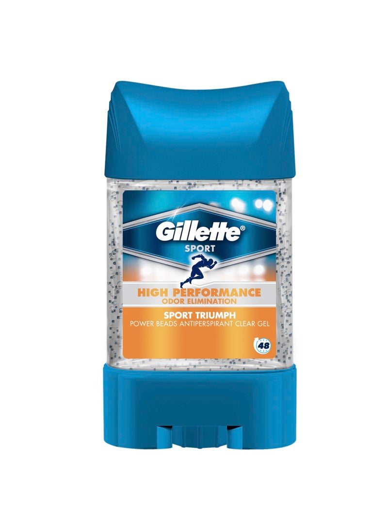 Gillette Sport Clear Antiperspirant Gel 70ml