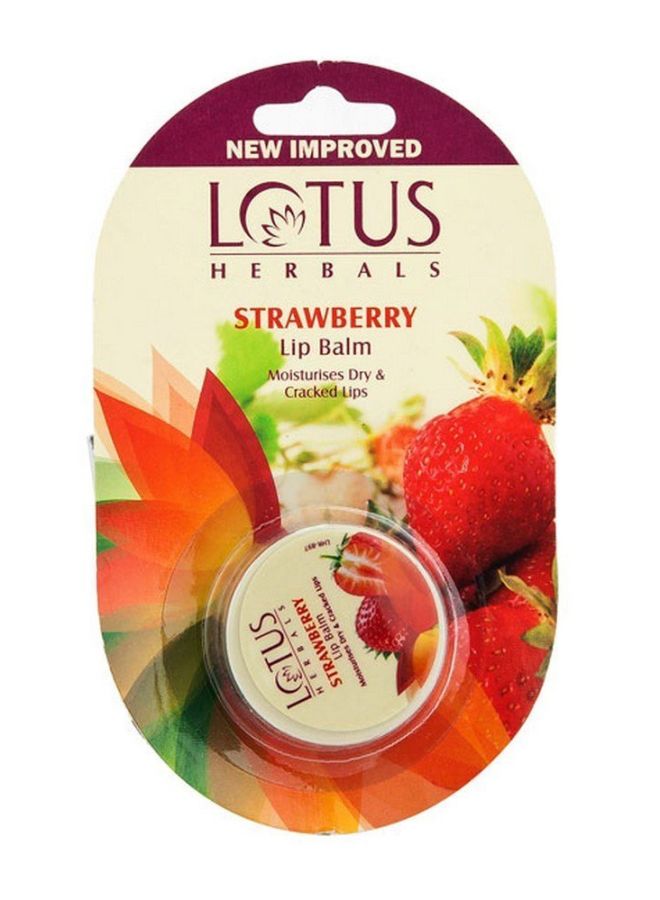 LOTUS HERBALS Strawberry Lip Balm 5grams 