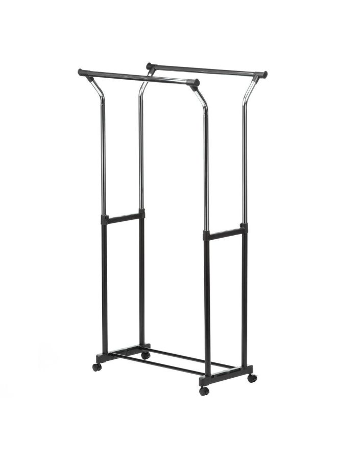 Honey Can Do - Double Flared Garment Rack Multicolour - Image 1