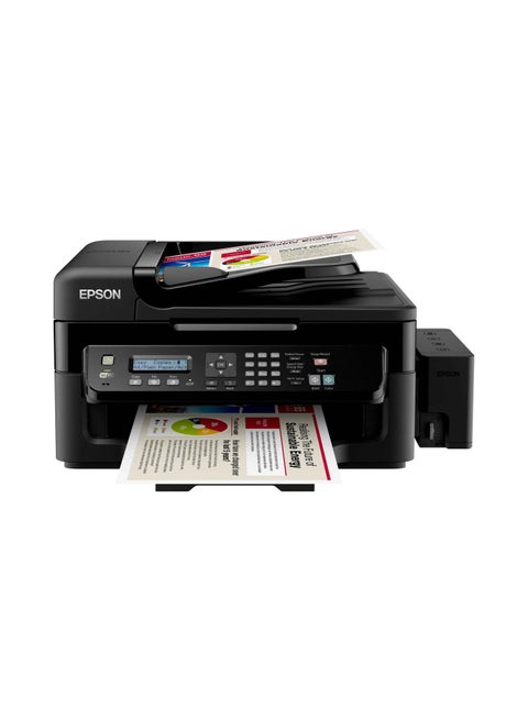 EcoTank L565 Multifunction Ink Tank Printer With Print/Scan/Copy/Wifi Function And Ink Tank System Black