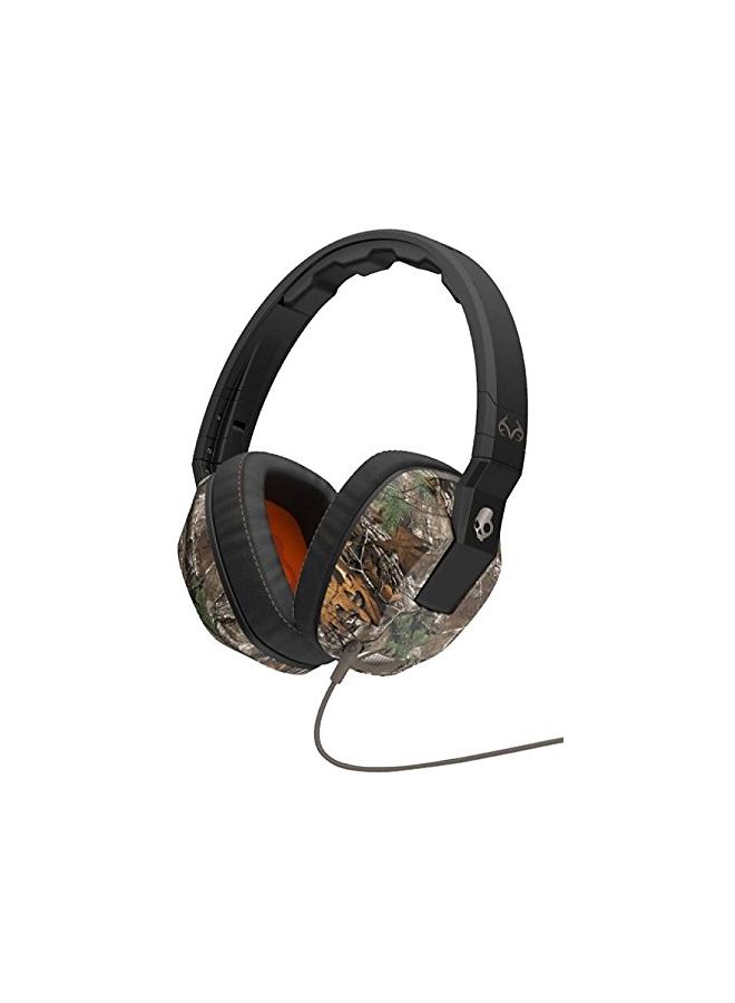 سكل كاندي سماعات الرأس Crusher ريال تري/أسمر داكن