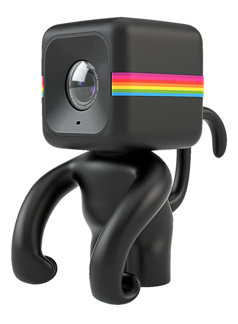 Polaroid - Monkey Stand For Polaroid Cube Lifestyle Action Camera Black - Image 1