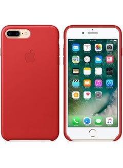 Leather Case For iPhone 8 Plus/iPhone 7 Plus Red