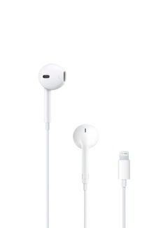 Earbuds With Lightning Connector White