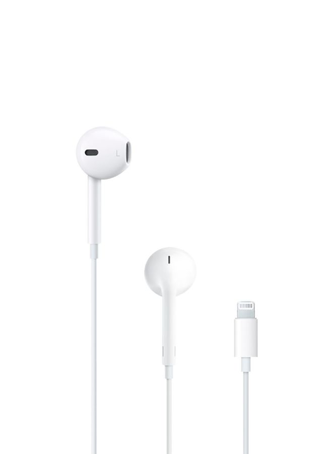 Generic - Earbuds With Lightning Connector White - Image 1