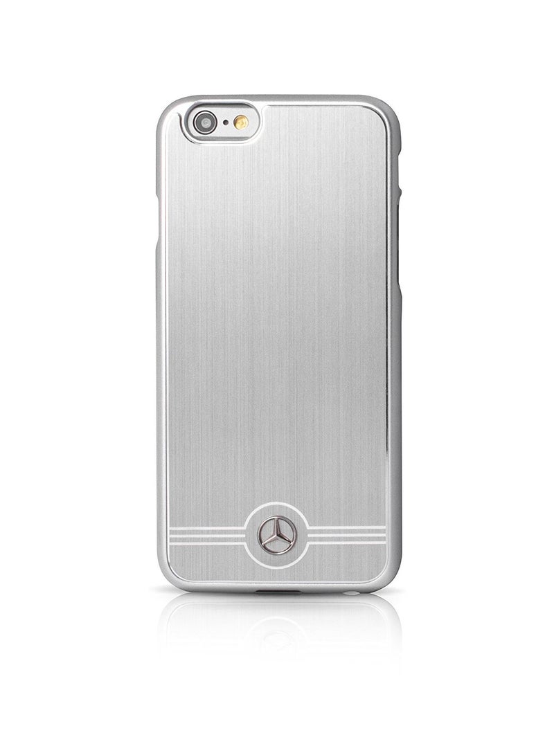 مرسيدس بنز حقيبة صلبة ألومنيوم بيور لاين لهاتف آيفون 6 فضي