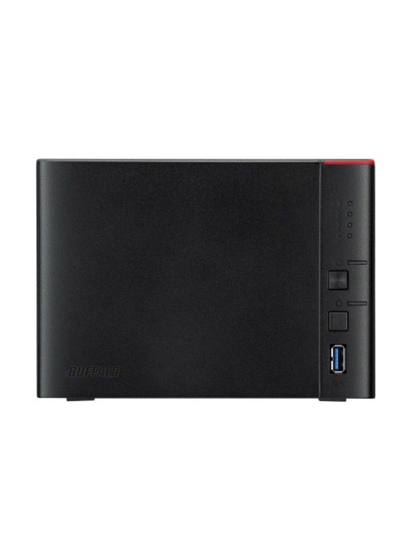 Buffalo LinkStation 441 4-Bay Drive Network Attached Storage Black  - Image 3