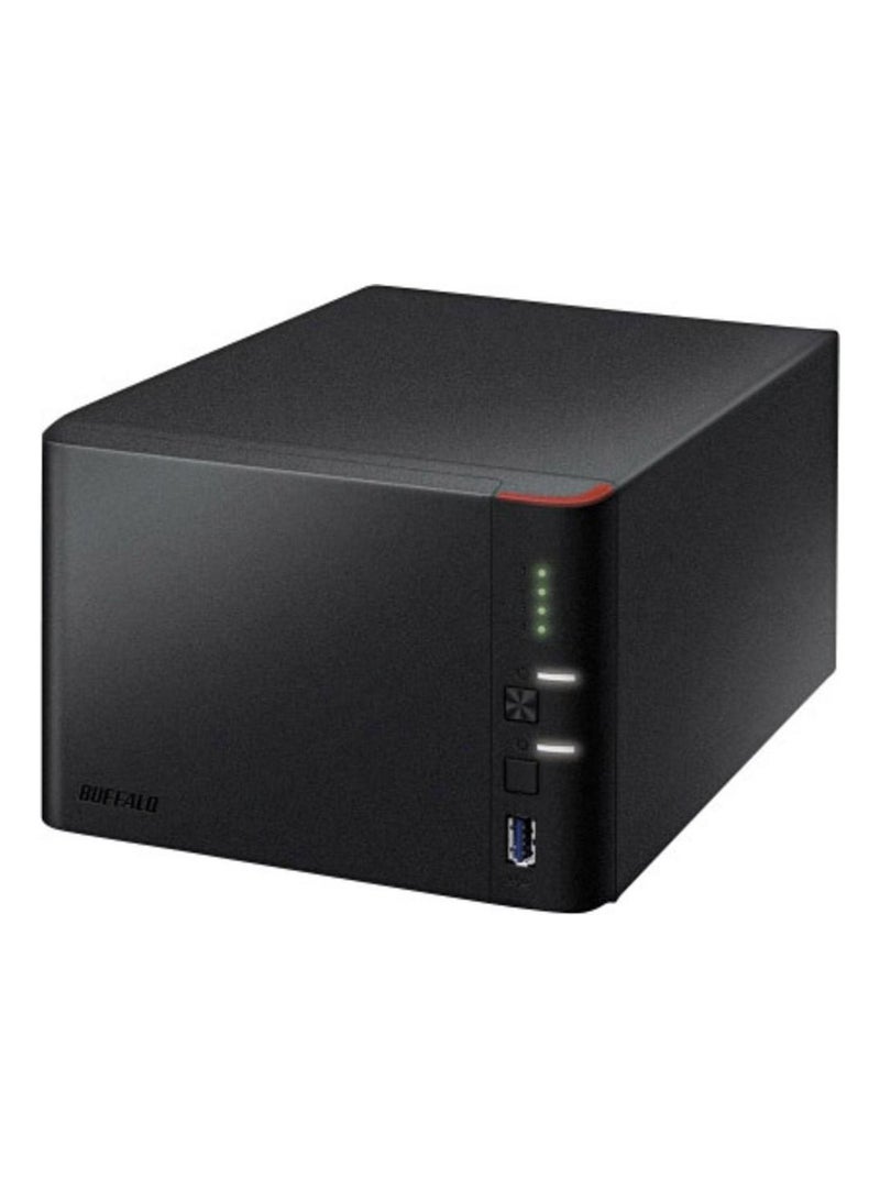 Buffalo LinkStation 441 4-Bay Drive Network Attached Storage Black  - Image 1