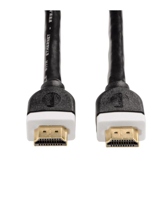 Hama - High Speed Double Shielded HDMI Cable Gold - Image 1