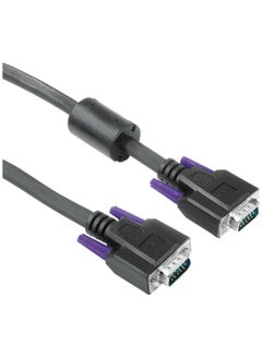Ferrite Core Double Shielded VGA Cable Black