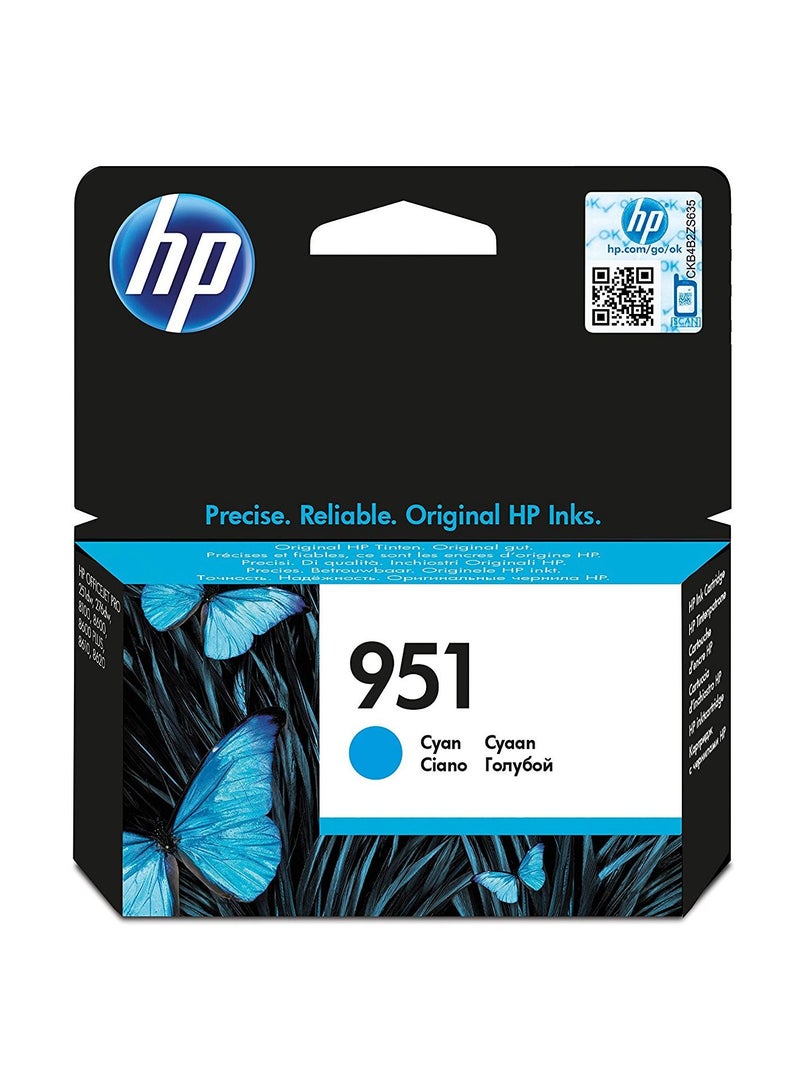 HP 951 Ink Cartridge Cyan