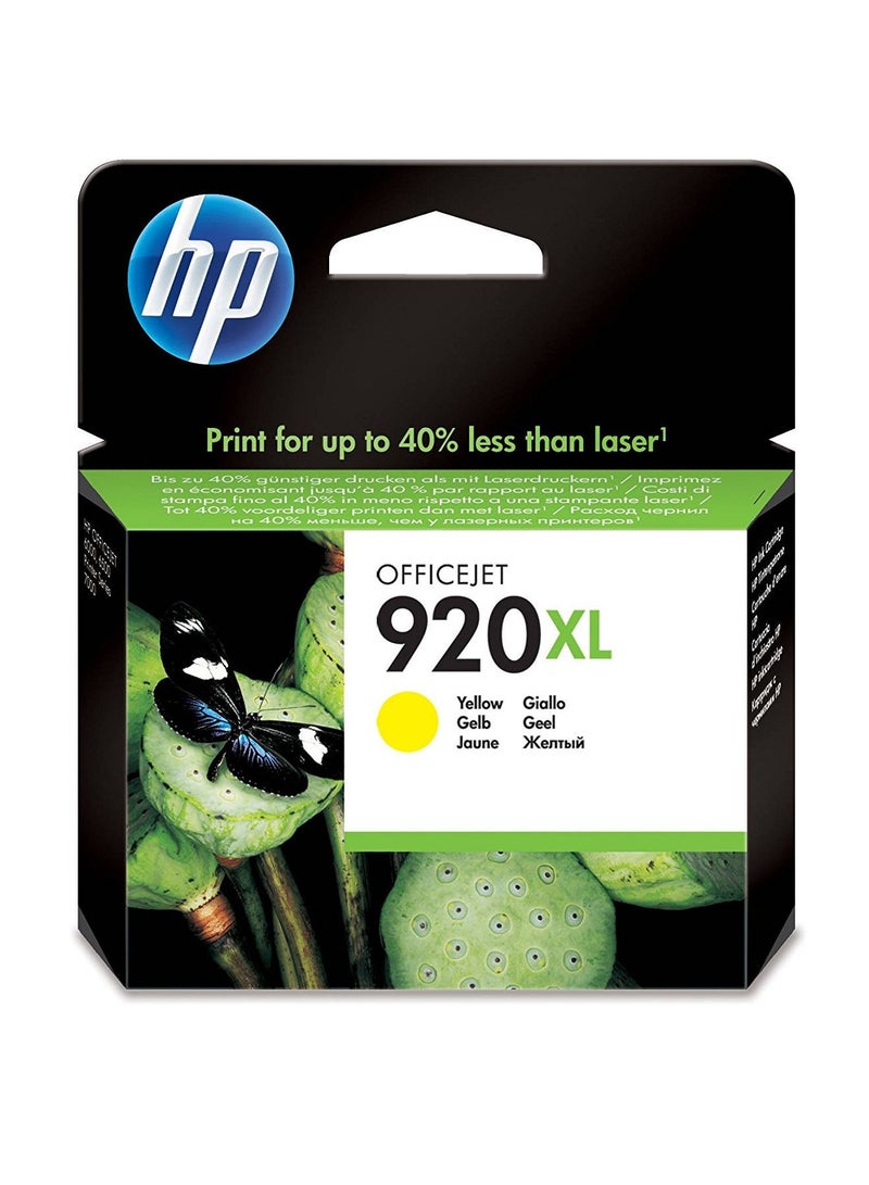 HP 920XL High Yield Ink Cartridge Yellow - Image 1