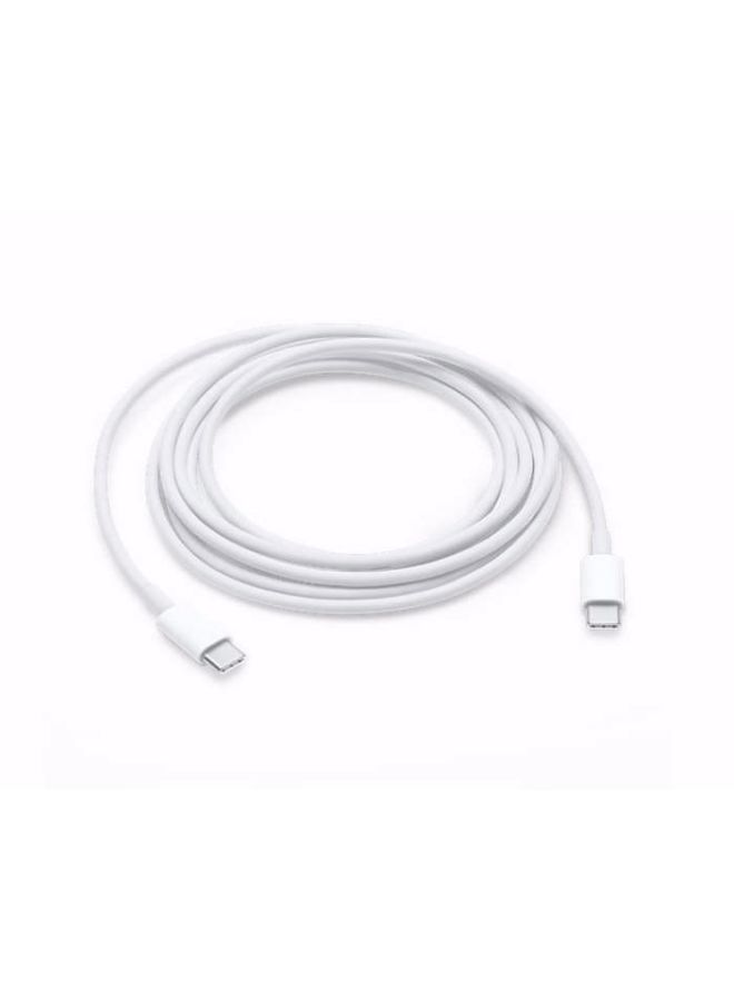 USB-C Charge Cable White 
