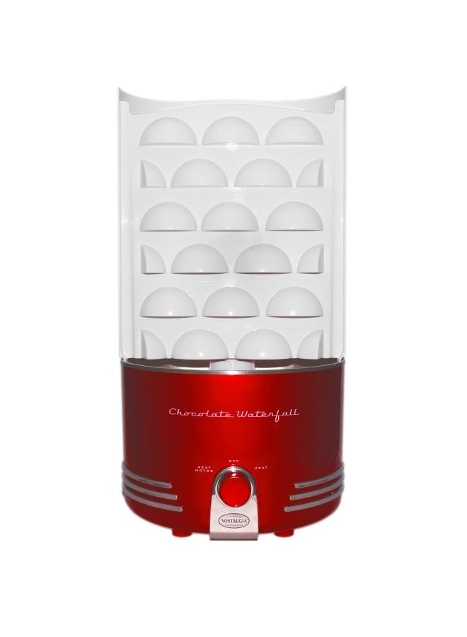 Nostalgia - Retro Chocolate Waterfall CWF48RR Red - Image 1