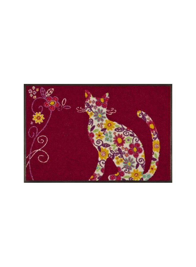 MatMania Flower Cat Mat Multicolour 50x75cm 