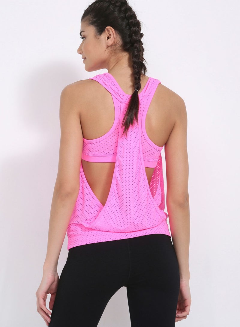 ACTIVEFIT Mango Tank Neon Light Pink - Image 2