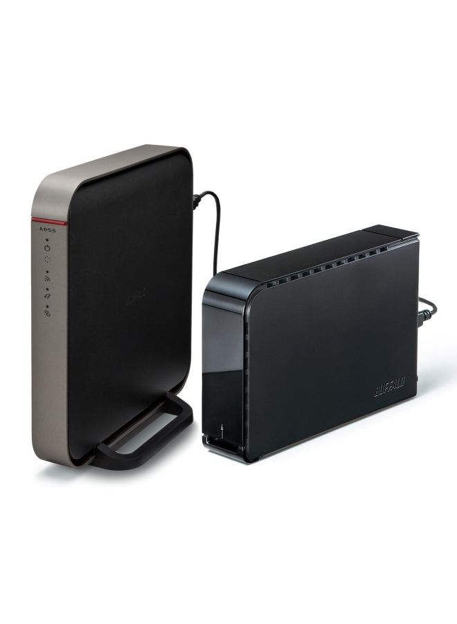 Buffalo AirStationâ„¢ Dual Band High Power N900 Router 450 Mbps Black - Image 2