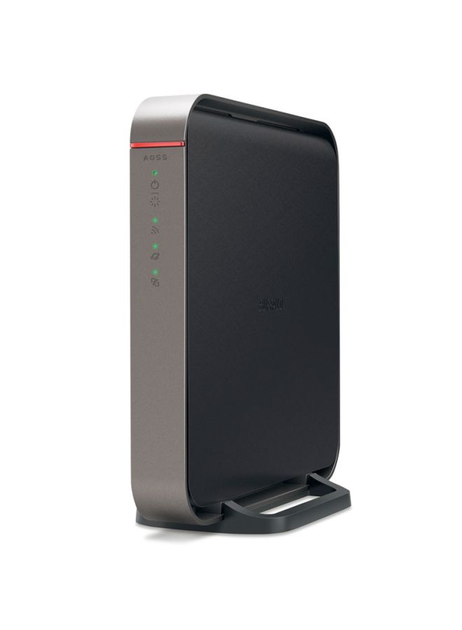 Buffalo AirStationâ„¢ Dual Band High Power N900 Router 450 Mbps Black - Image 1