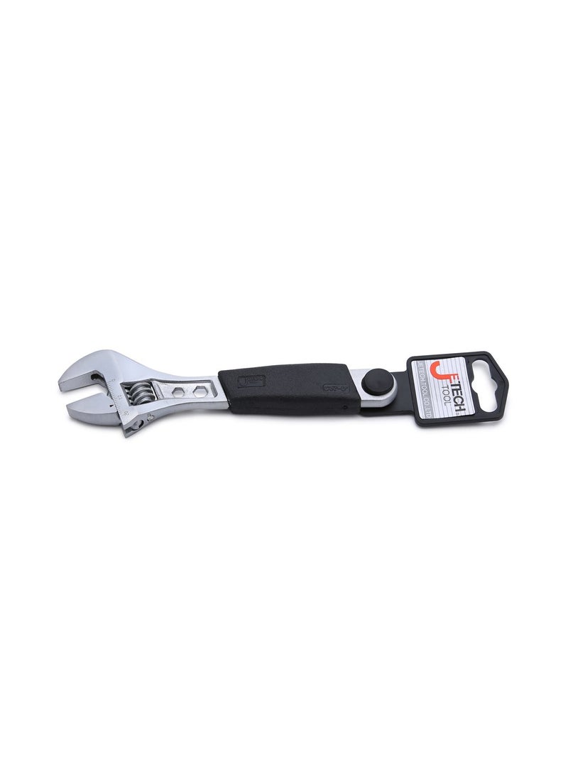 Jetech Soft Grip Adjustable Wrench Silver