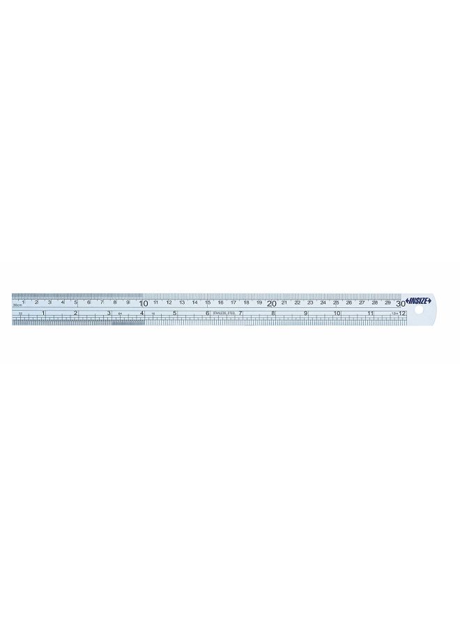 Insize Steel Rule Grey 12inch 