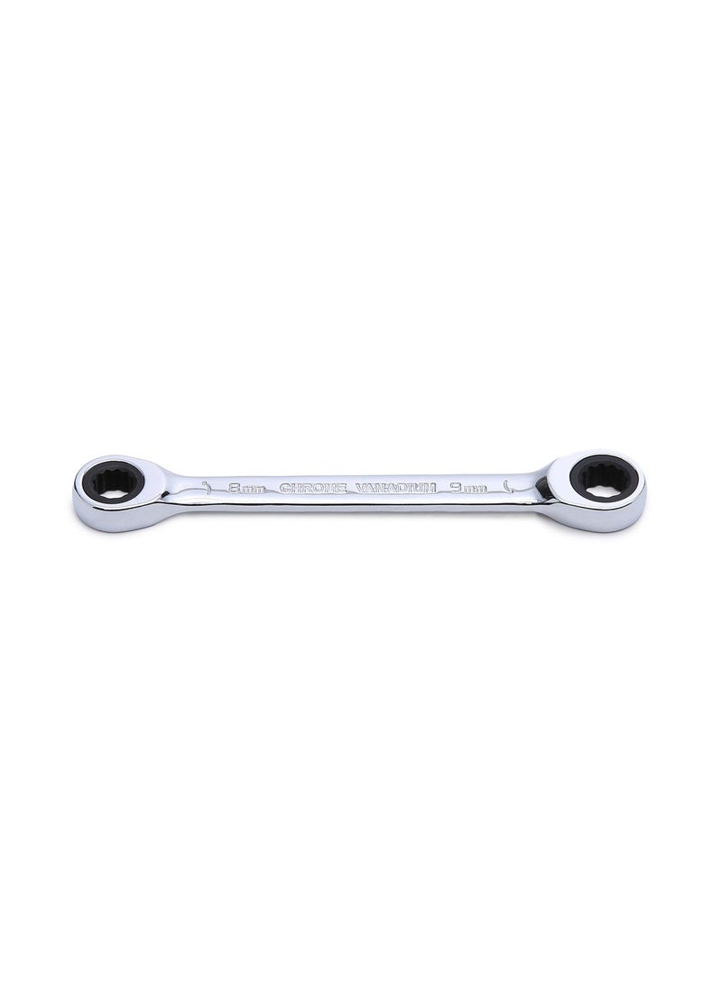 Jetech Double Ring Gear Wrench Silver