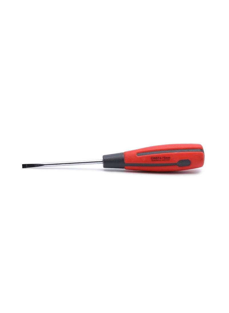 Jetech New Soft Grip Slotted Screwdriver Silver
