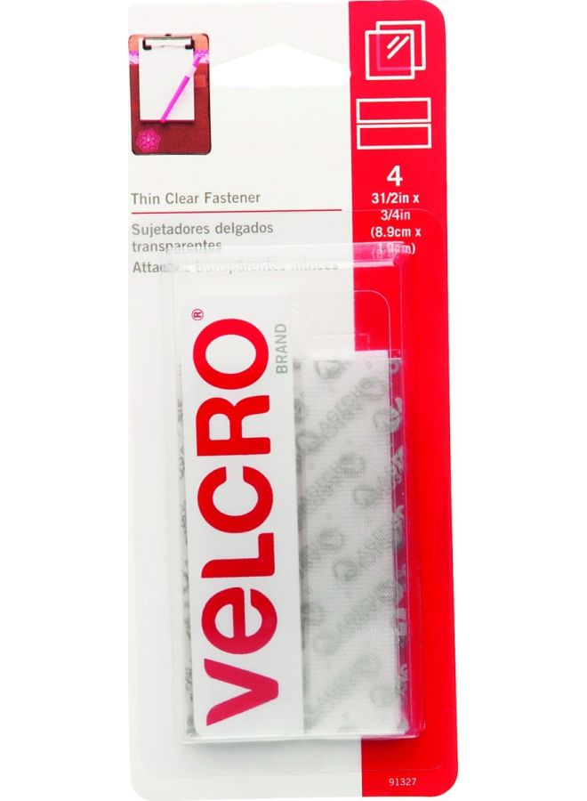 فيلكرو شريط شفاف