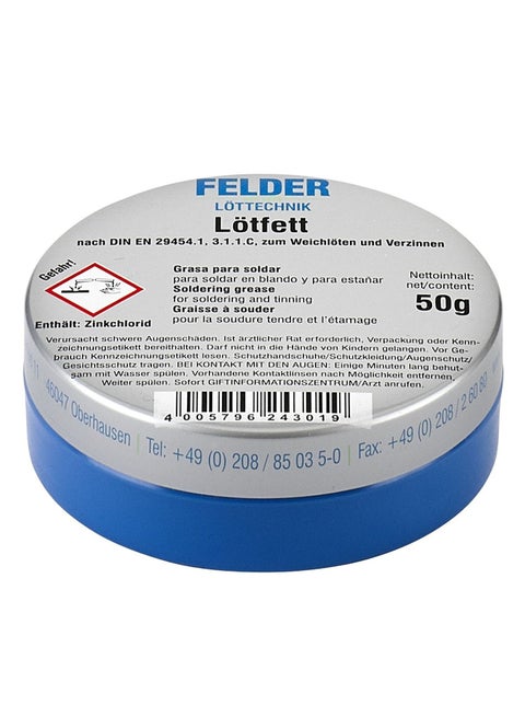 Soldering Grease Brown 50grams