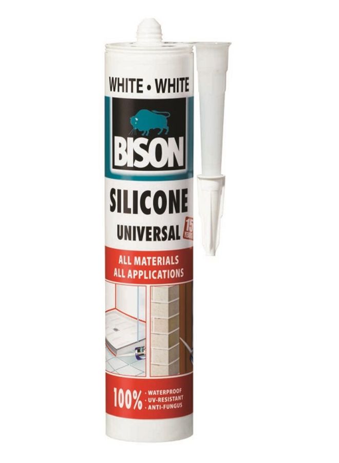 BISON KIT Universal Silicone Applicator White 