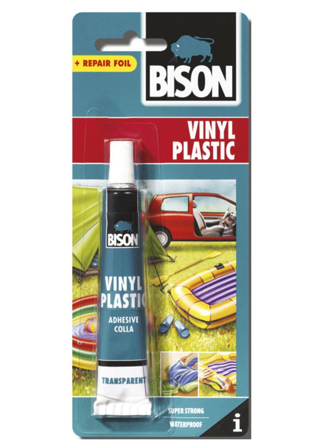 BISON KIT - Vinyl Plastic Adhesive Clear - Image 1