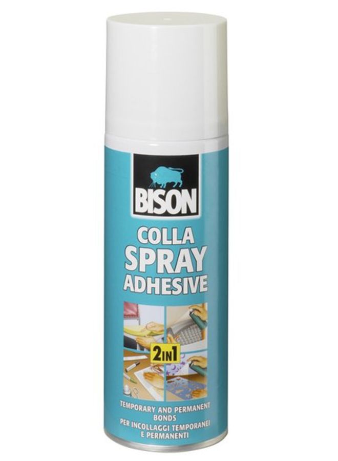 BISON KIT Adhesive Spray Clear 