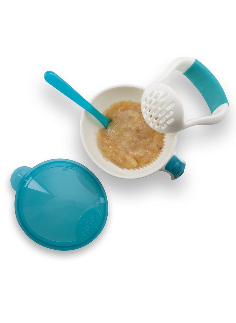 Nuby Garden Fresh Mash N' Feed Fruits And Veggies Masher - Image 2