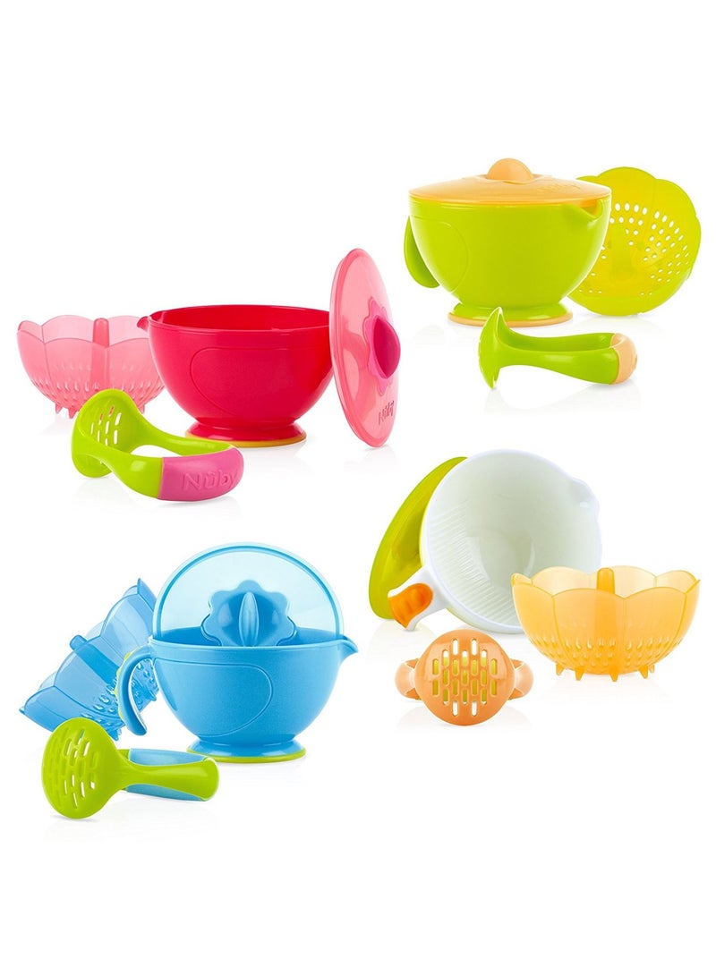 Nuby Garden Fresh Mash N' Feed Fruits And Veggies Masher - Image 1