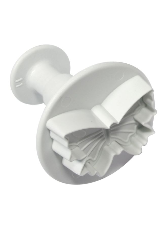 PME 3-Piece Butterfly Plunger Cutter Set White - Image 2
