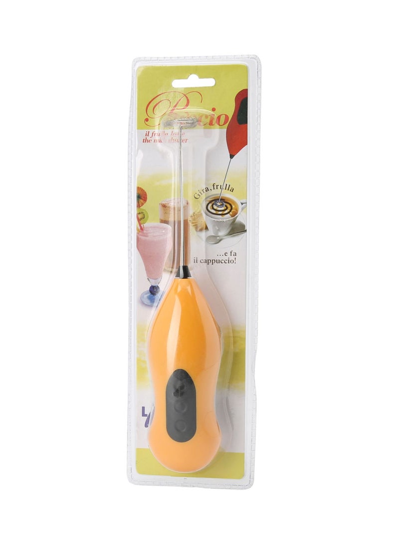 Generic Mini Handy Coffee And Milk Shaker Yellow/Black 