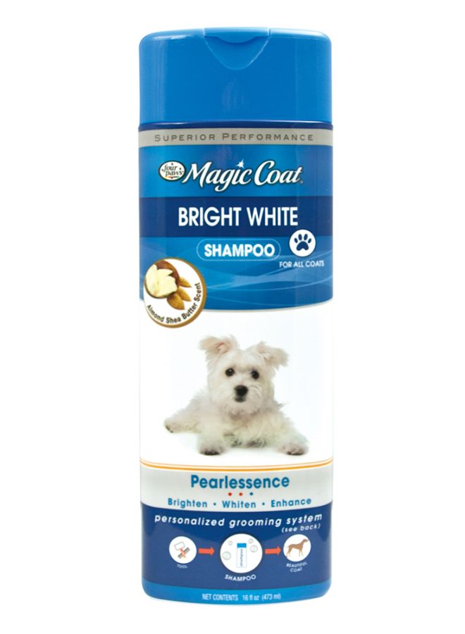 four paws Magic Coat Bright White Shampoo 473ml