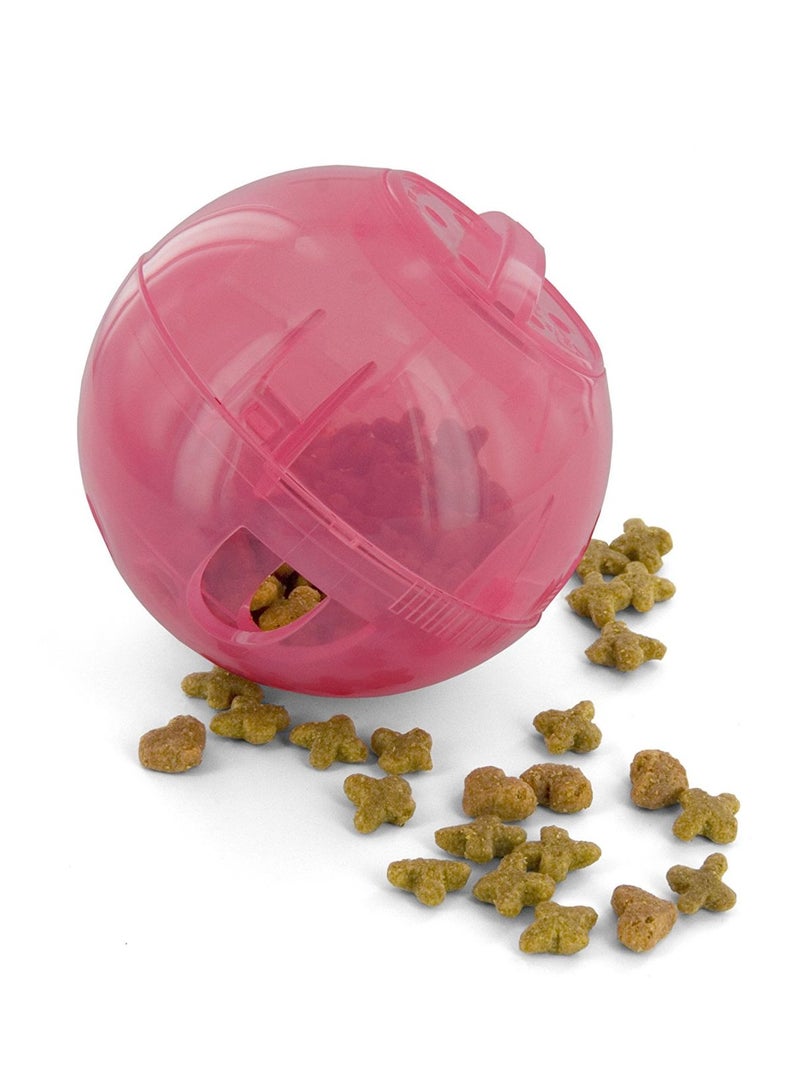 PetSafe SlimCat Interactive Feeder Toy Pink  - Image 1