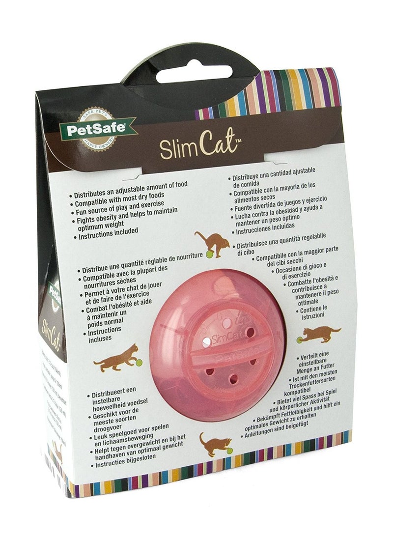 PetSafe SlimCat Interactive Feeder Toy Pink  - Image 3