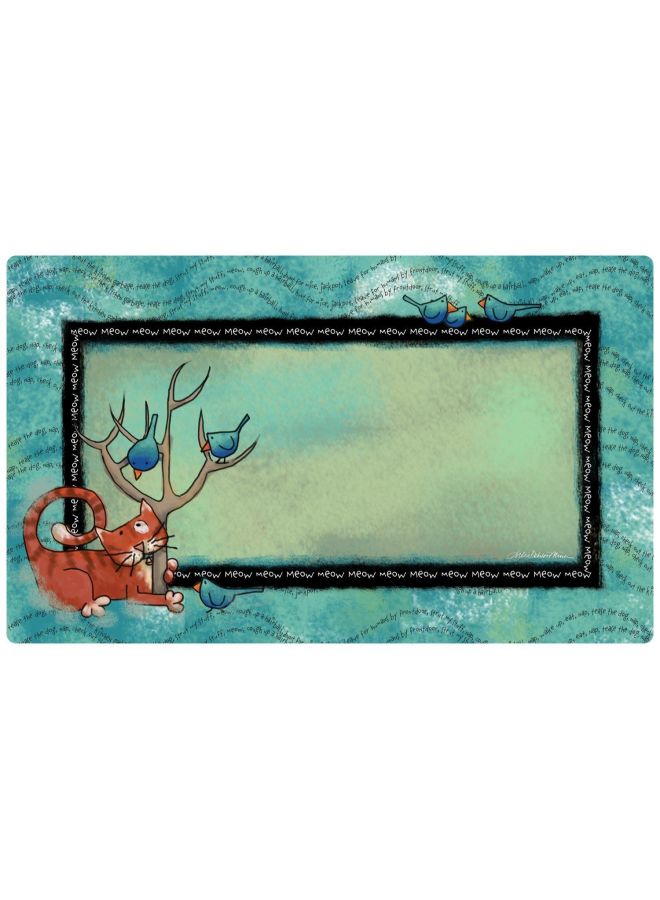 drymate Cat Place Mat Tree Kitty Green - Image 1