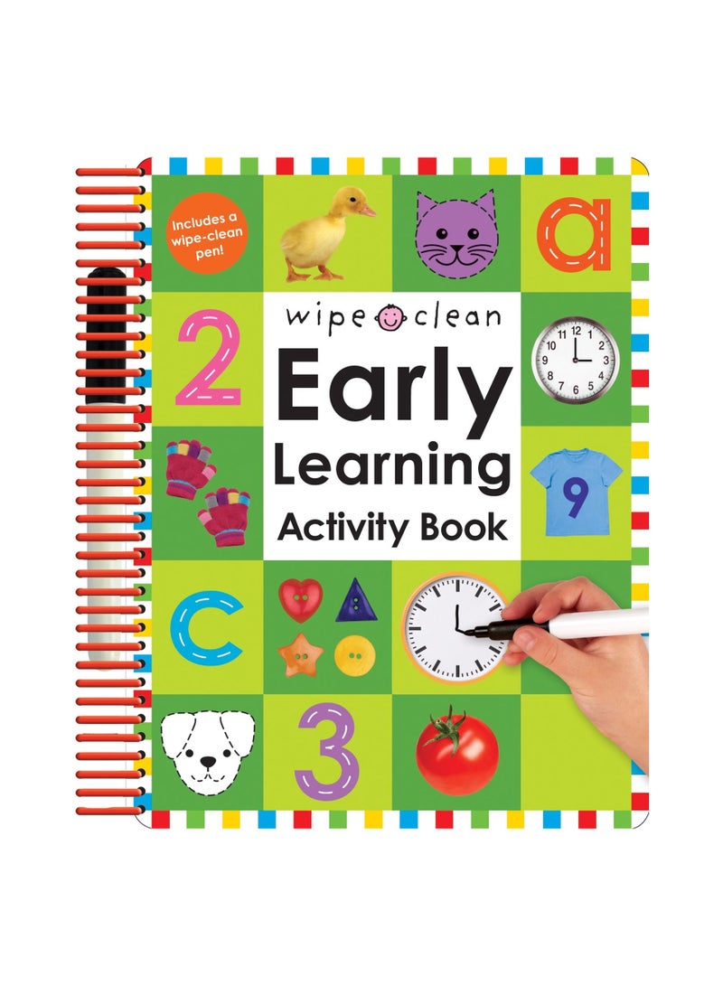 Wipe Clean Early Learning Activity Book - Spiral Bound English by Roger Priddy - 1/9/2007 - Image 1