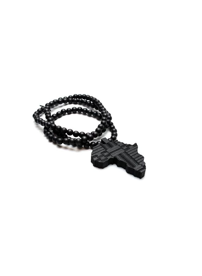 Generic - Hip Hop Necklace With Africa Pendant - Image 1