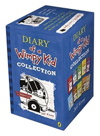 Diary Of A Wimpy Kid Collection (Set Of 10 Books) - Paperback English by Kinney Jeff - 2015 - v1502774019/N11657136A_1