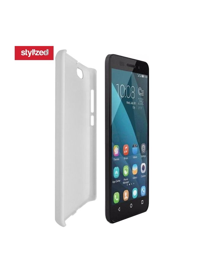 Stylizedd Slim Snap Case Cover for Huawei Honor 4X Flag of Turkey - Image 2