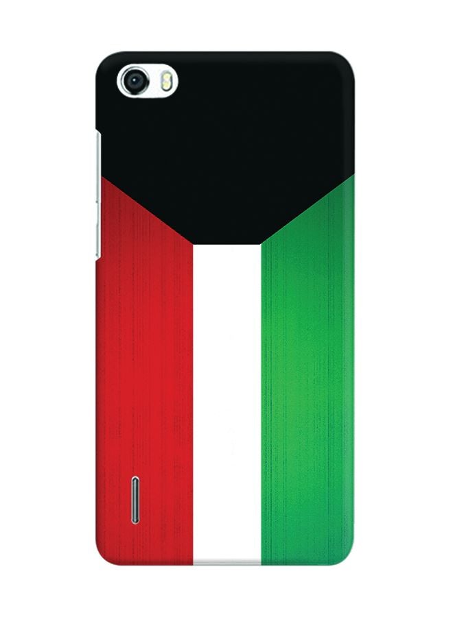 ستايلايزد غطاء سناب رفيع لهاتف هواوي أونور 6 علم الكويت - Image 1