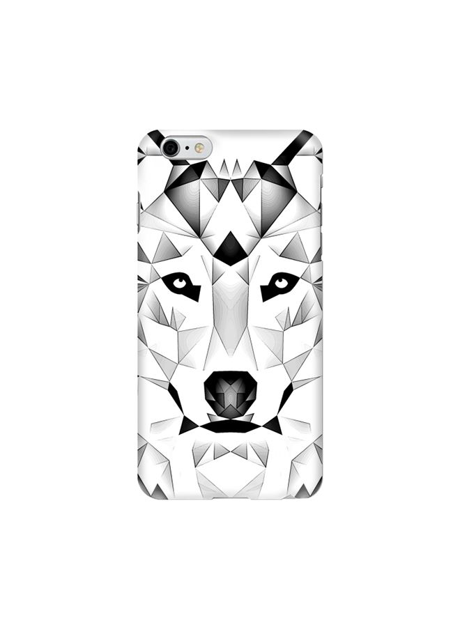 Stylizedd Premium Slim Snap Case Cover Gloss Finish for Apple iPhone 6 Plus/6s Plus Poly Wolf - Image 1