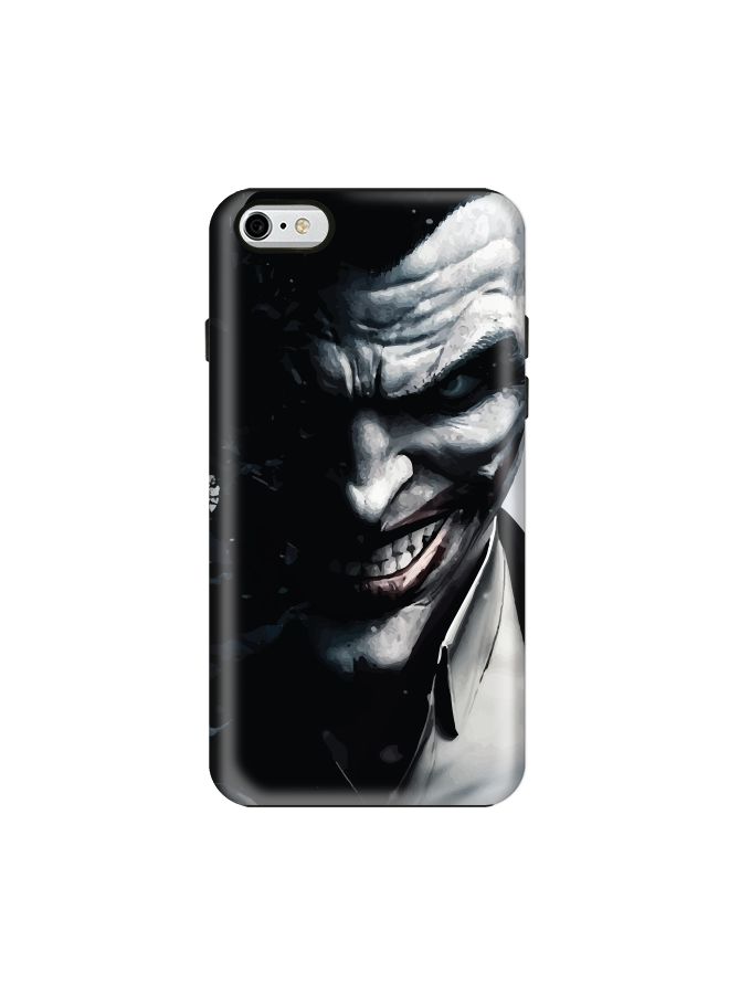 Stylizedd Premium Dual Layer Tough Case Cover Matte Finish for iPhone 6 Plus/6s Plus Arkham Joker - Image 1