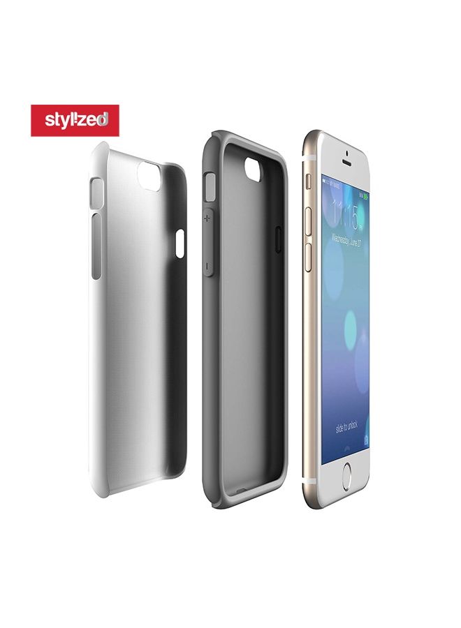 Stylizedd - Premium Dual Layer Tough Case Cover Matte Finish for Apple iPhone 6 Plus/6s Plus Pure Awesomeness - Image 1