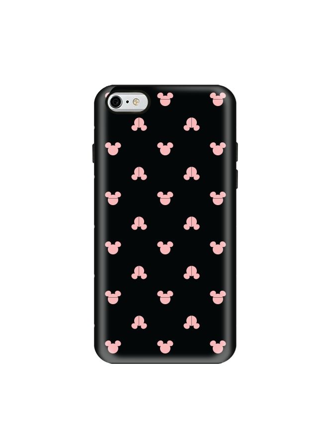 Stylizedd Premium Dual Layer Tough Case Cover Matte Finish for iPhone 6 Plus/6s Plus Mickey Print - Image 1